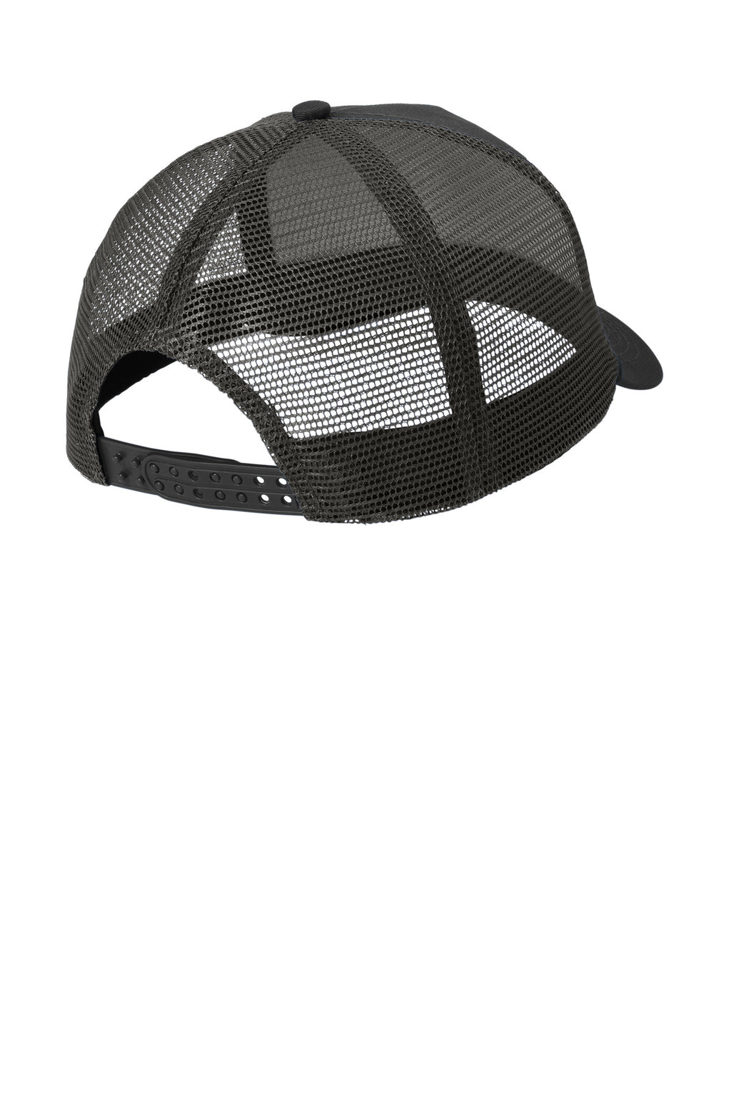 Port Authority 5-Panel Snapback Cap. C932 - Black - back