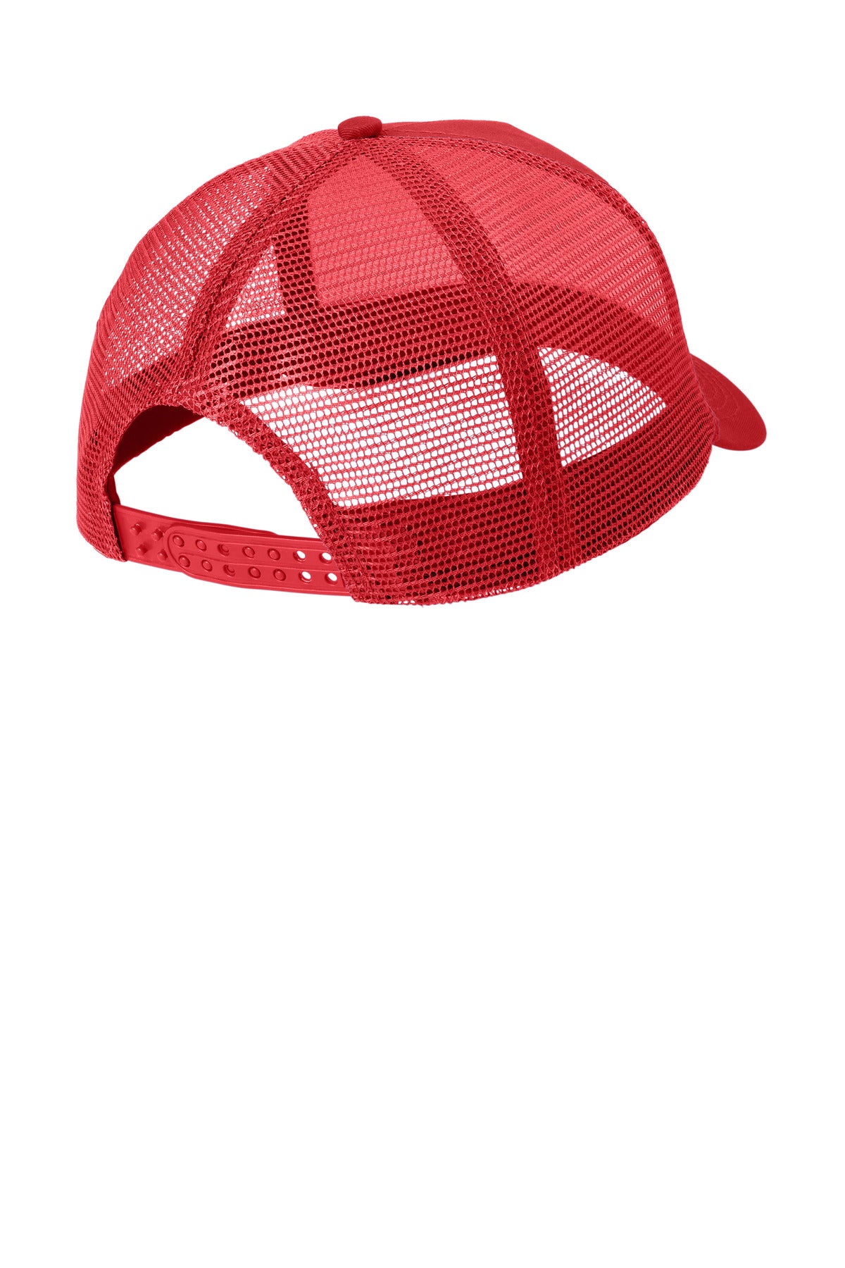 Port Authority 5-Panel Snapback Cap. C932 - Red - back