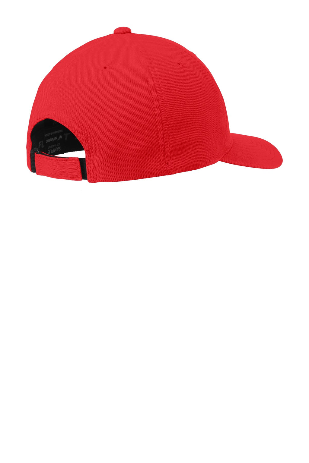 Port Authority Flexfit 110 & Dry Mini Pique Cap. C934 - Red - back