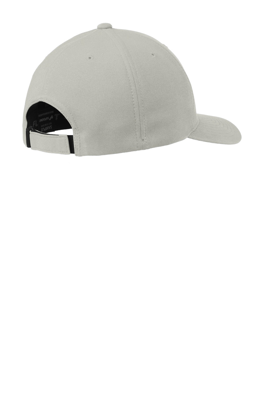 Port Authority Flexfit 110 & Dry Mini Pique Cap. C934 - Silver - back