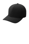 Port Authority Flexfit Delta Cap. C938 - Black - front