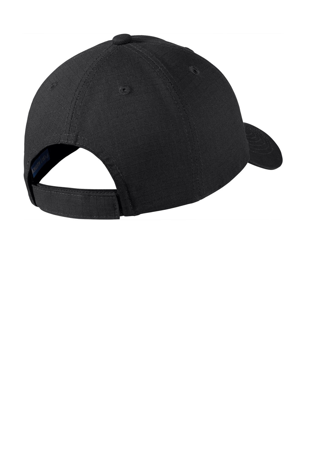 Port Authority Ripstop Cap C940 - Black - back