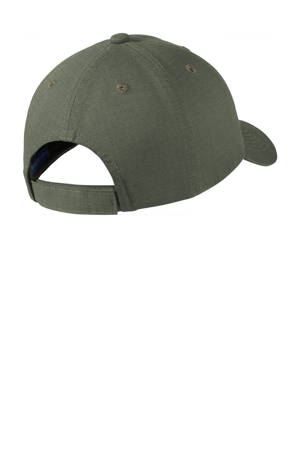 Port Authority Ripstop Cap C940 - Olive Drab Green - back