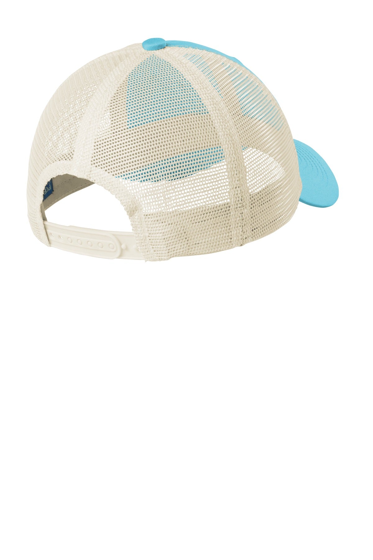 Port Authority Beach Wash Mesh Back Cap. C943 - Tidal Wave/ Stone - back