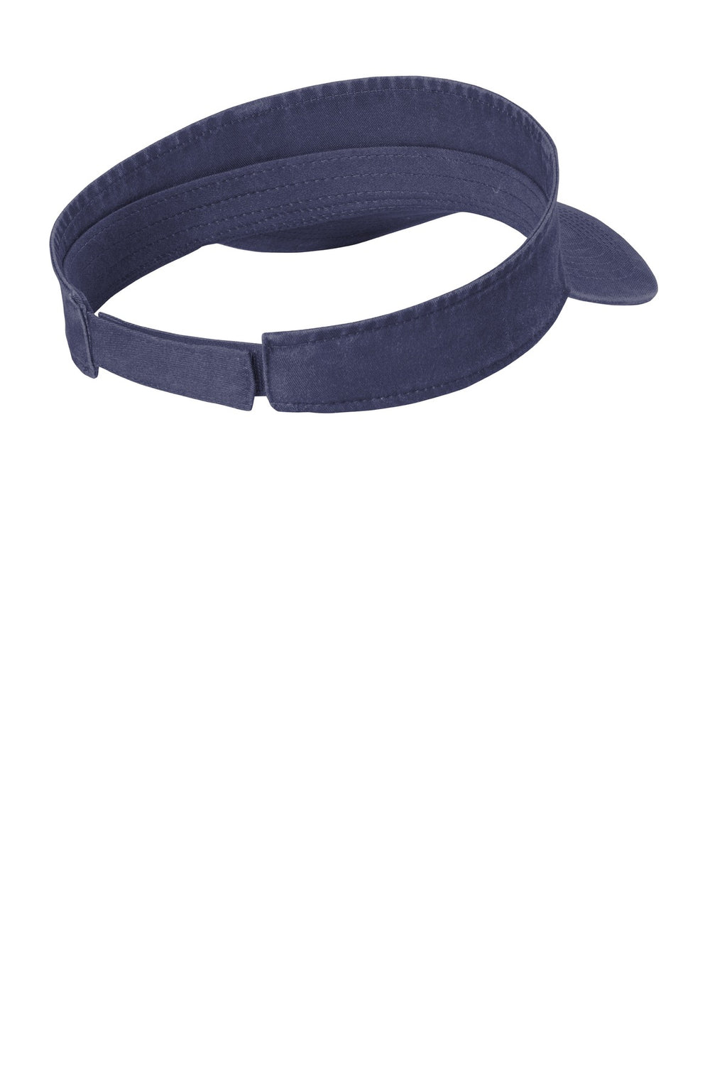 Port Authority Beach Wash Visor. C944 - Denim Blue - back