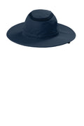 Port Authority Outdoor Ventilated Wide Brim Hat C947 - Dress Blue Navy - front
