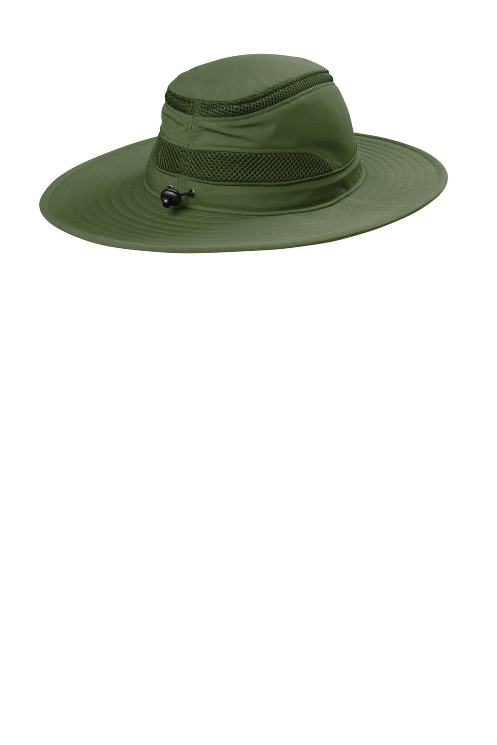 Port Authority Outdoor Ventilated Wide Brim Hat C947 - Olive Leaf - back
