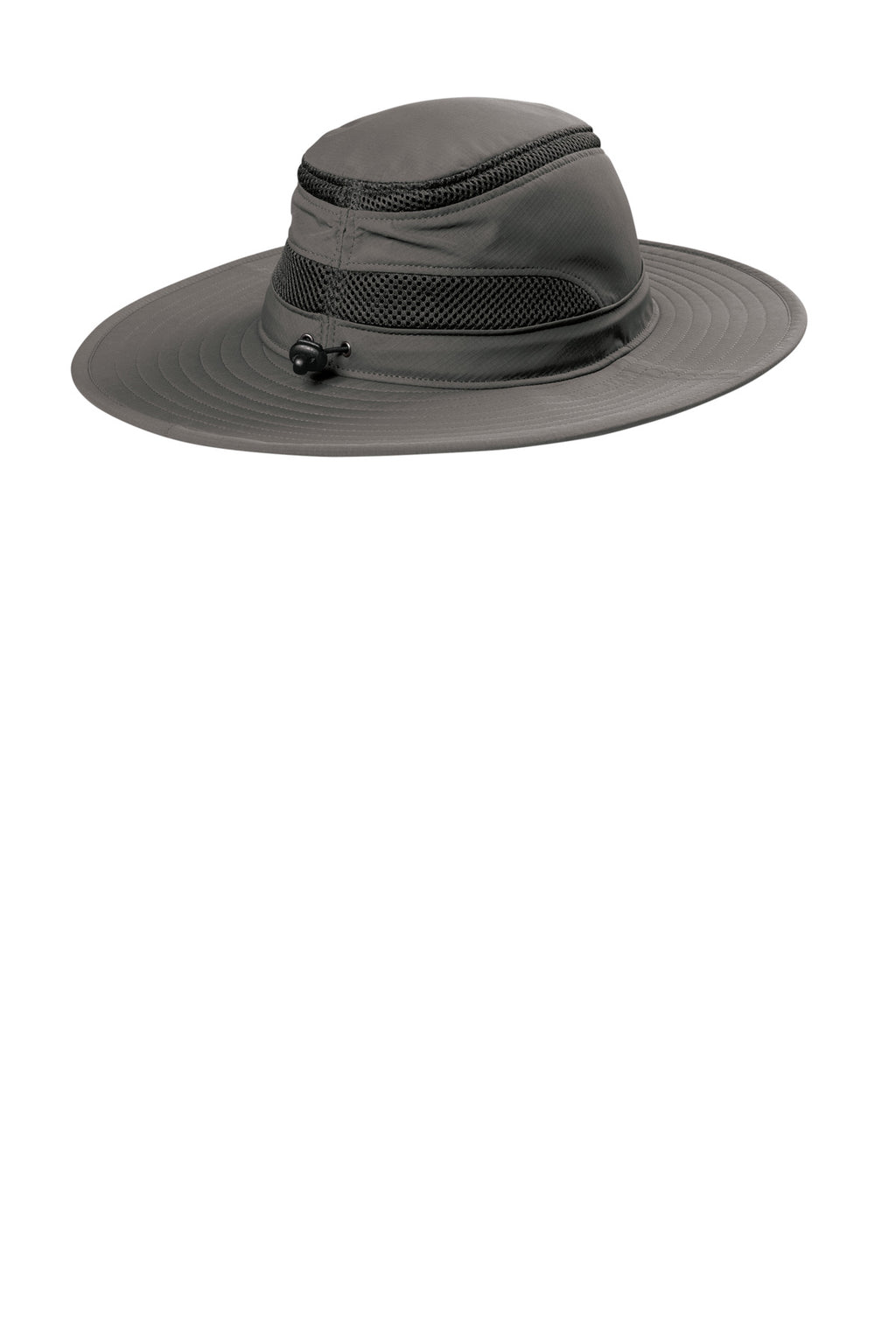 Port Authority Outdoor Ventilated Wide Brim Hat C947 - Sterling Grey - back
