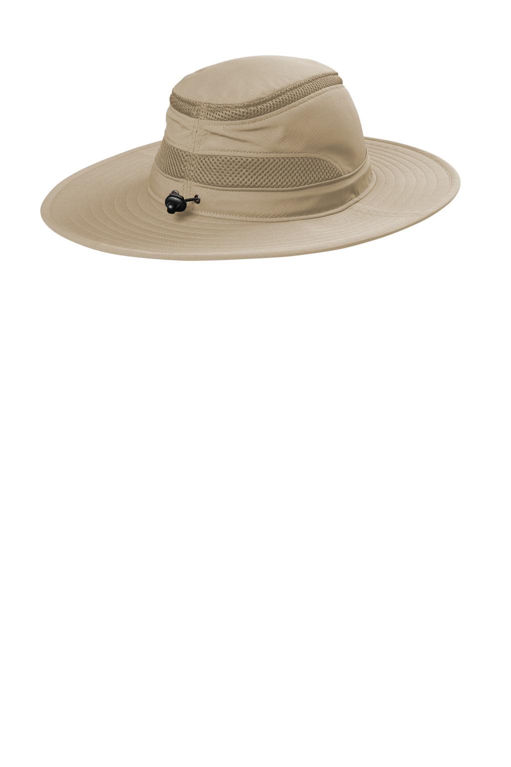Port Authority Outdoor Ventilated Wide Brim Hat C947 - Stone - back