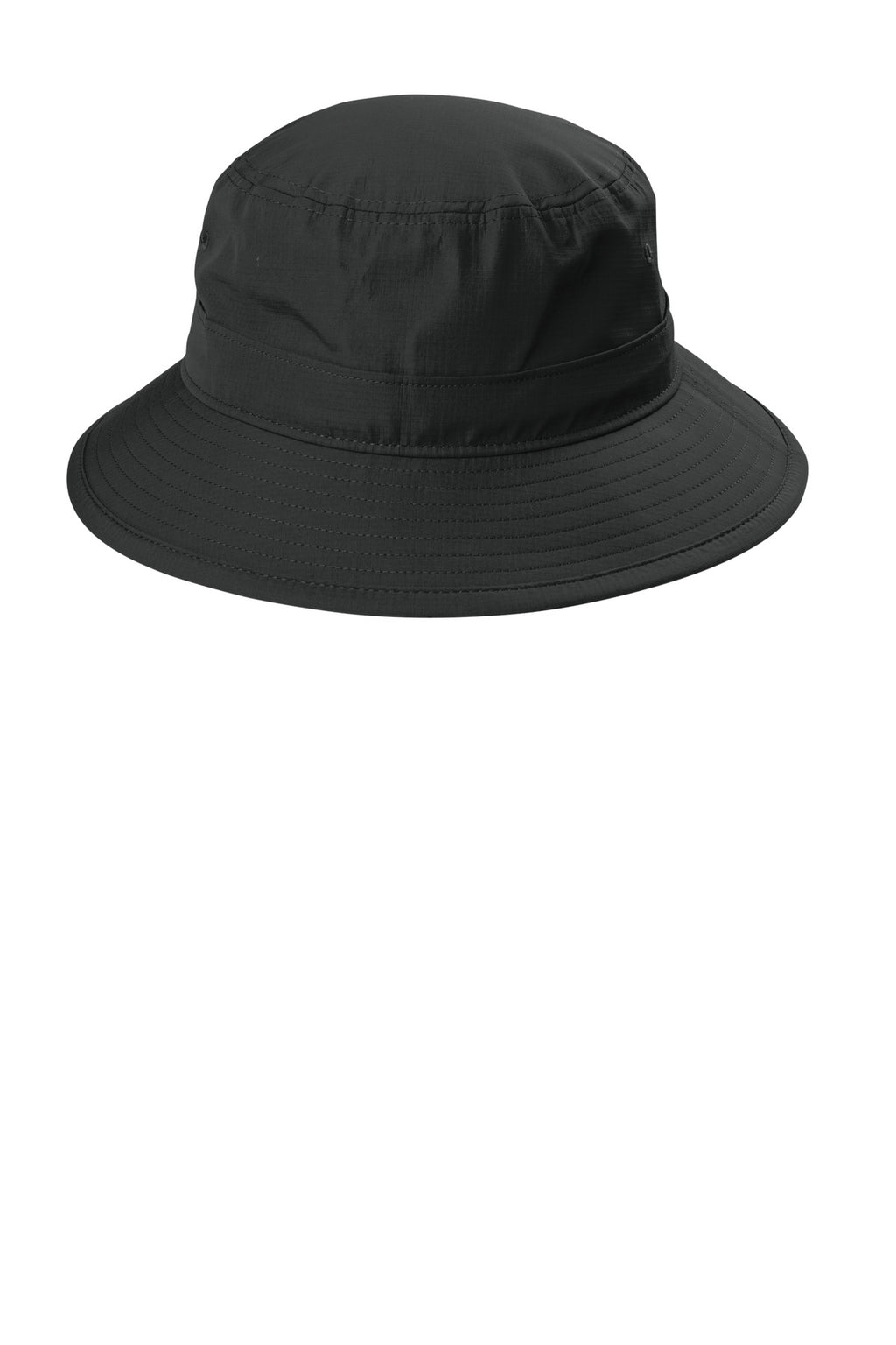 Port Authority Outdoor UV Bucket Hat C948 - Black - front