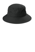 Port Authority Outdoor UV Bucket Hat C948 - Black - front