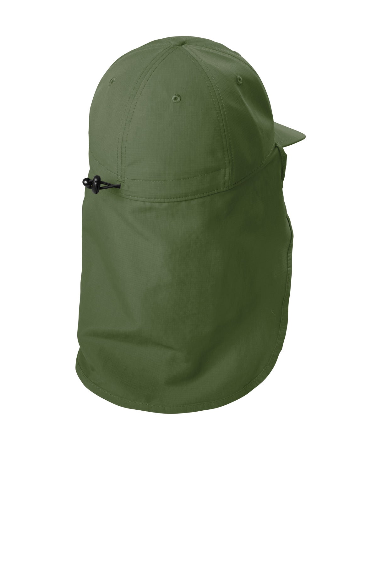 Port Authority Outdoor UV Sun Shade Cap C949 - Olive Leaf - back