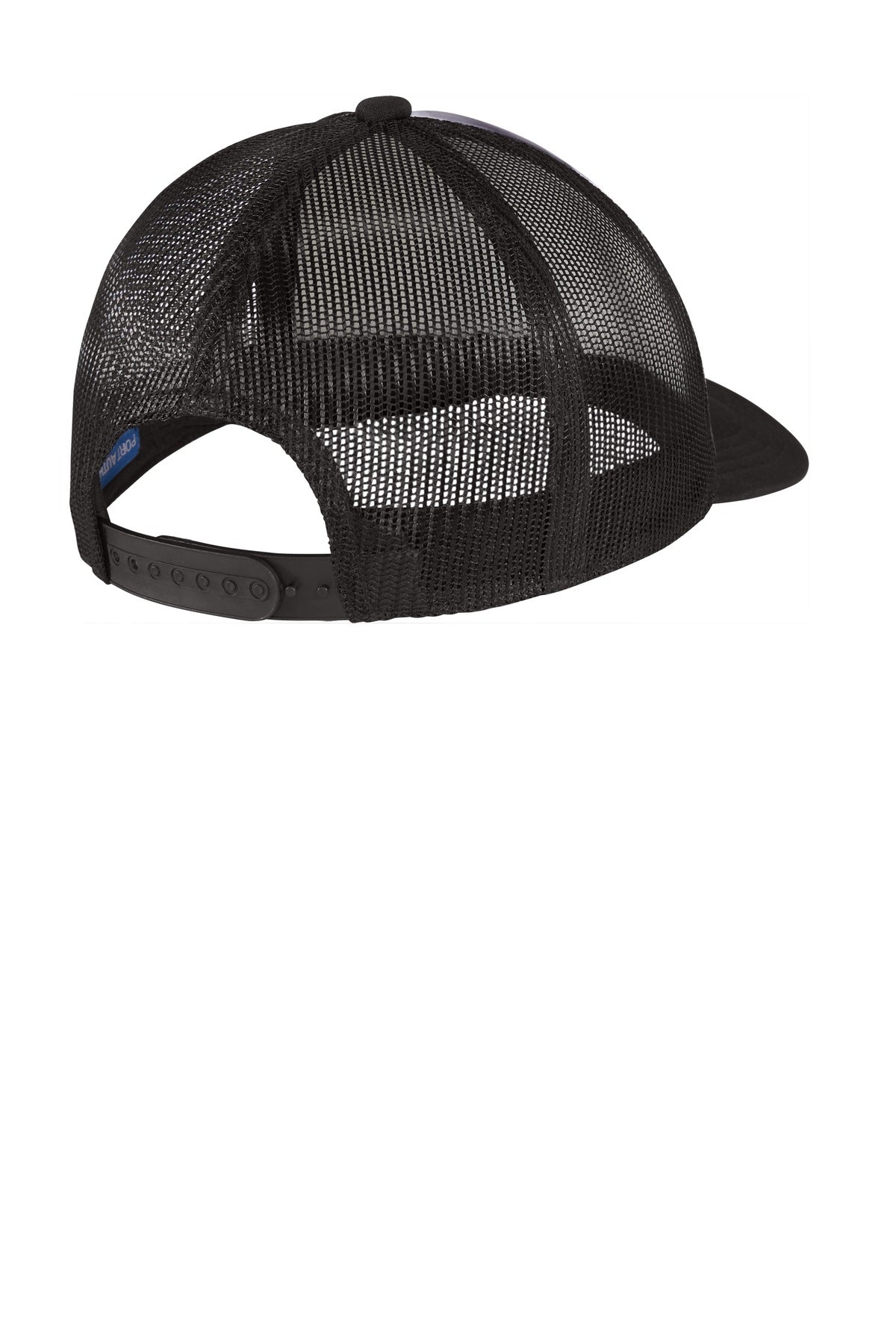 Port Authority Photo Real Snapback Trucker Cap C950 - City Street - back