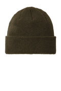 Port Authority Thermal Knit Cuffed Beanie C955 - Olive Green - front