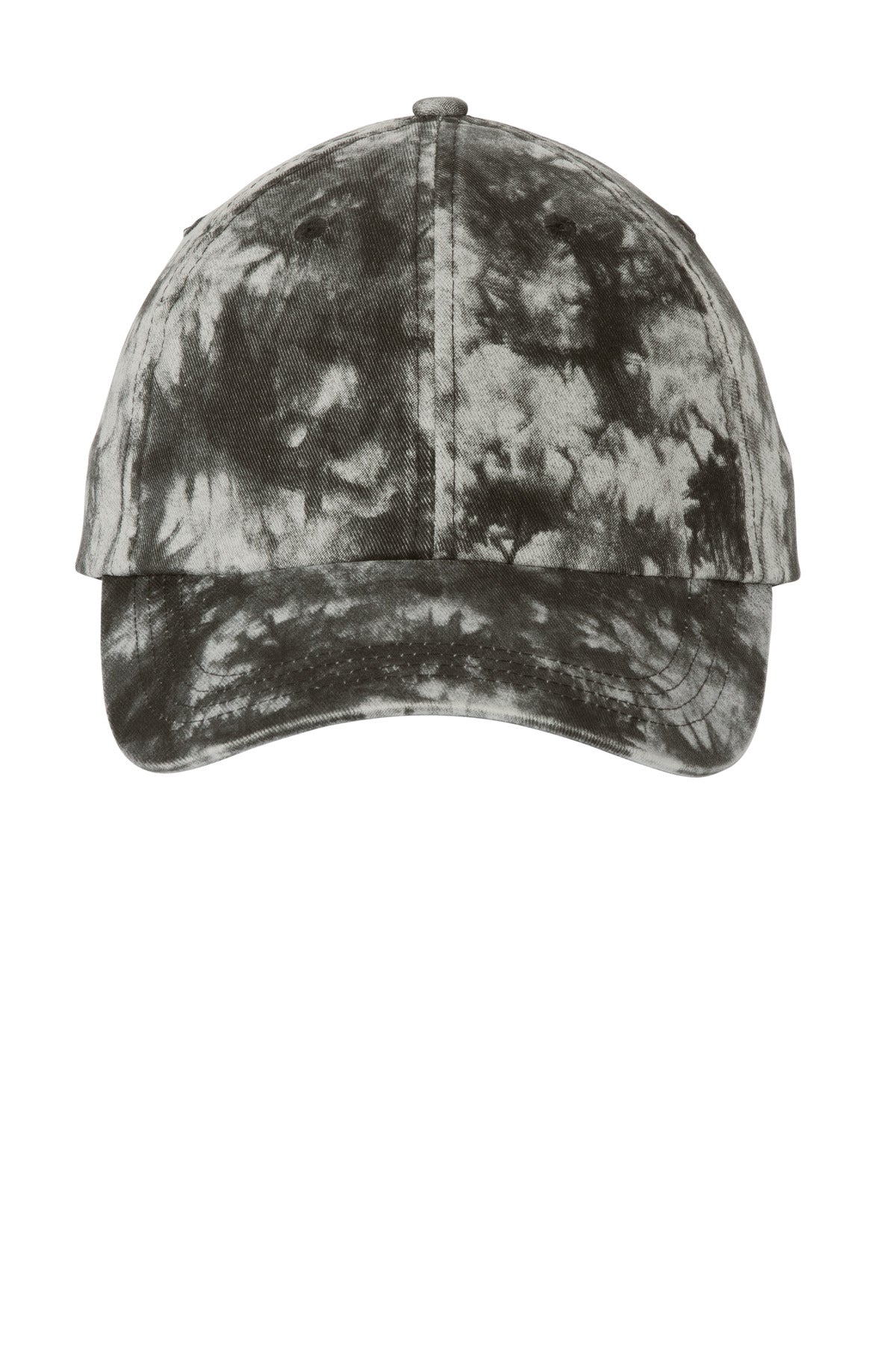 Port Authority Tie-Dye Cap C961 - Black - front