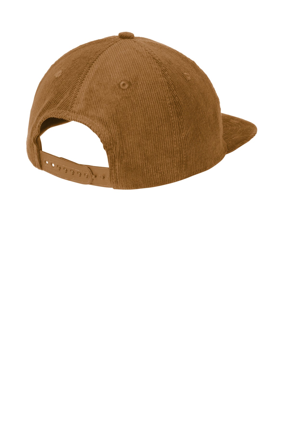 DISCONTINUED Port Authority Corduroy Cap C972 - Duck Brown - back