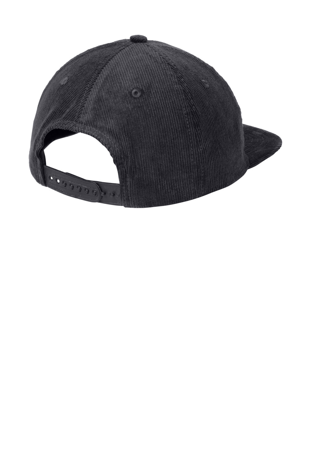 DISCONTINUED Port Authority Corduroy Cap C972 - Graphite - back