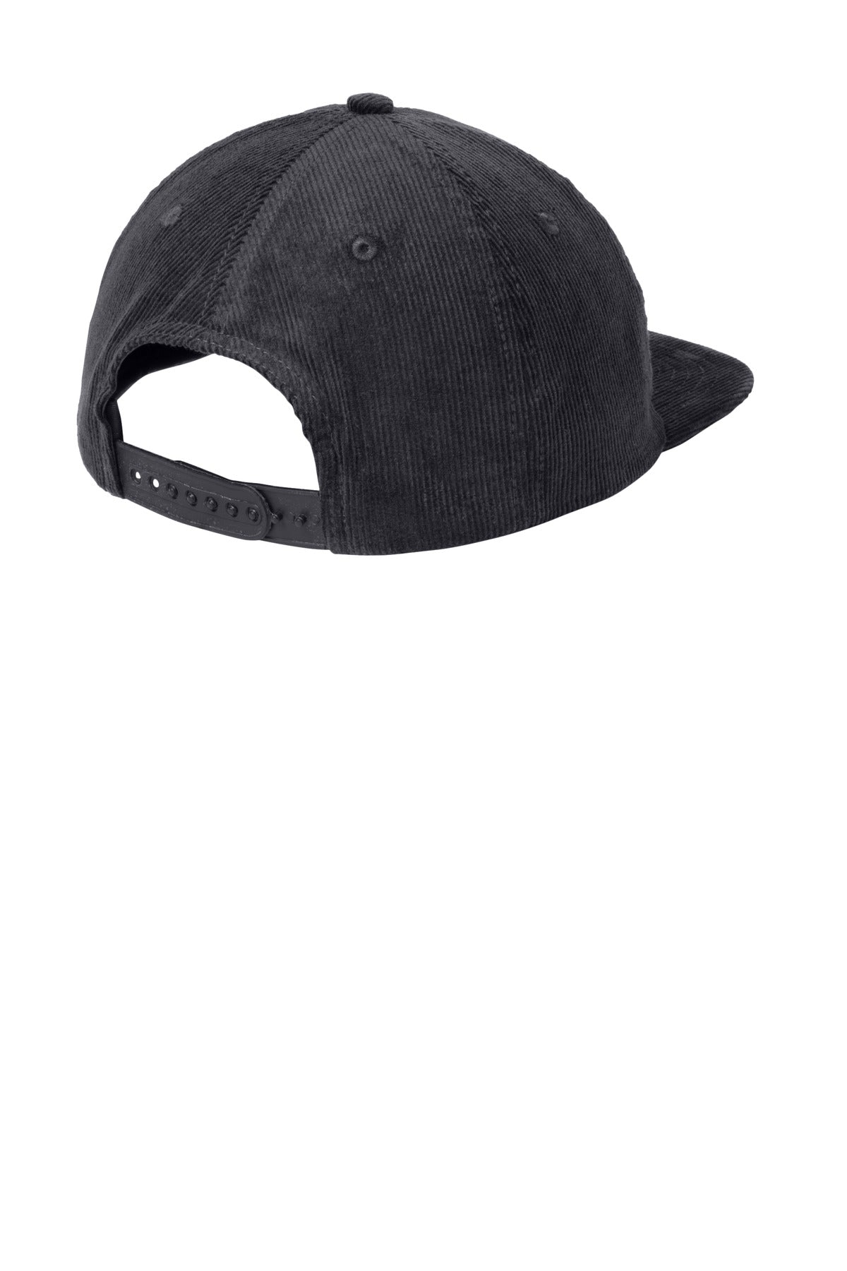 DISCONTINUED Port Authority Corduroy Cap C972 - Graphite - back