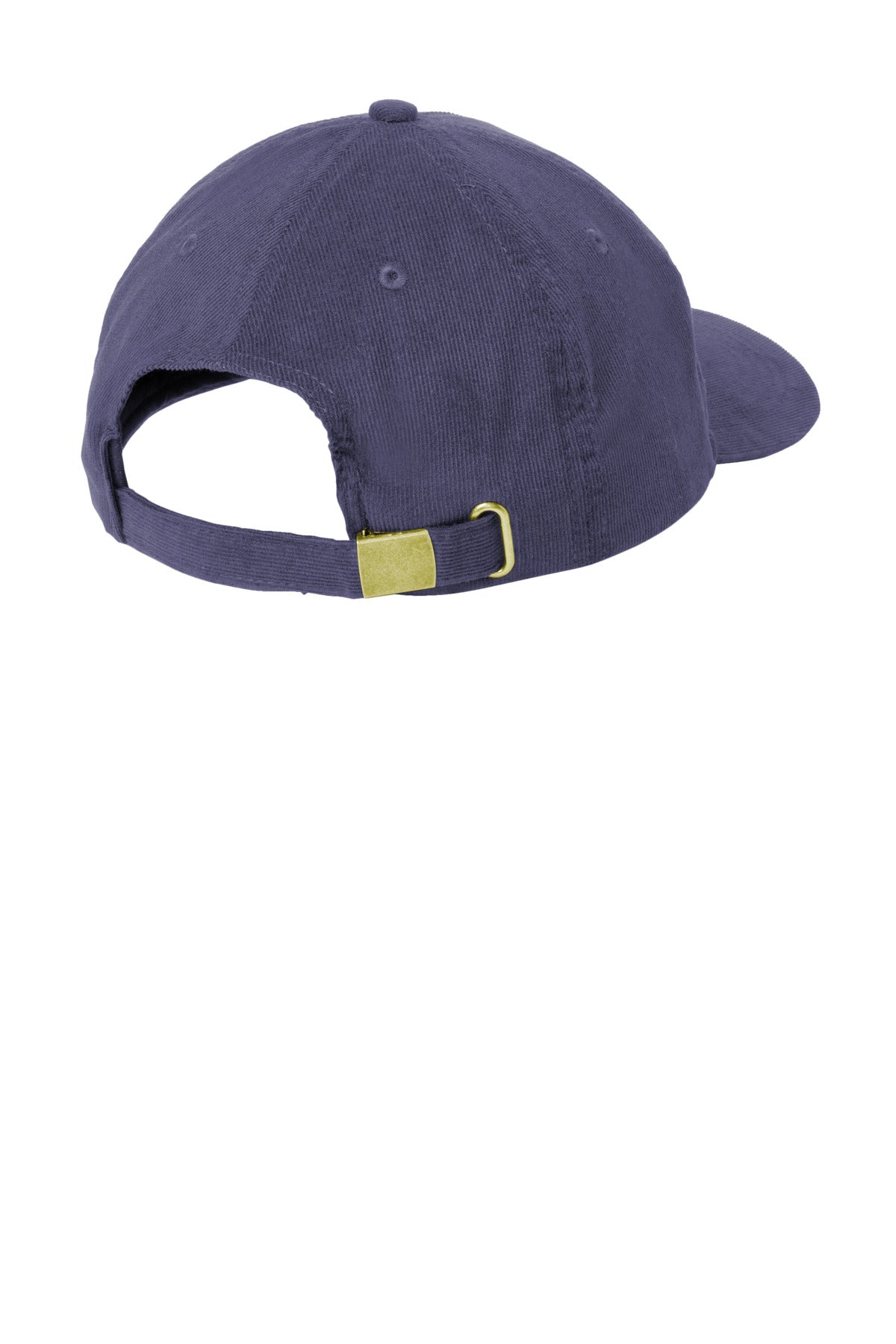 Port Authority Light Corduroy Dad Cap C973 - Dress Blue Navy - back