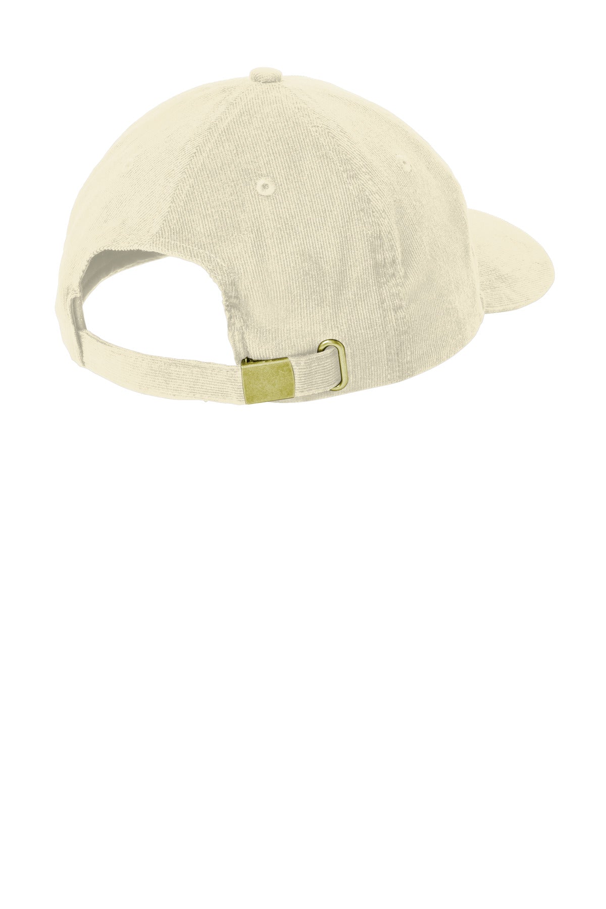 Port Authority Light Corduroy Dad Cap C973 - Stone - back