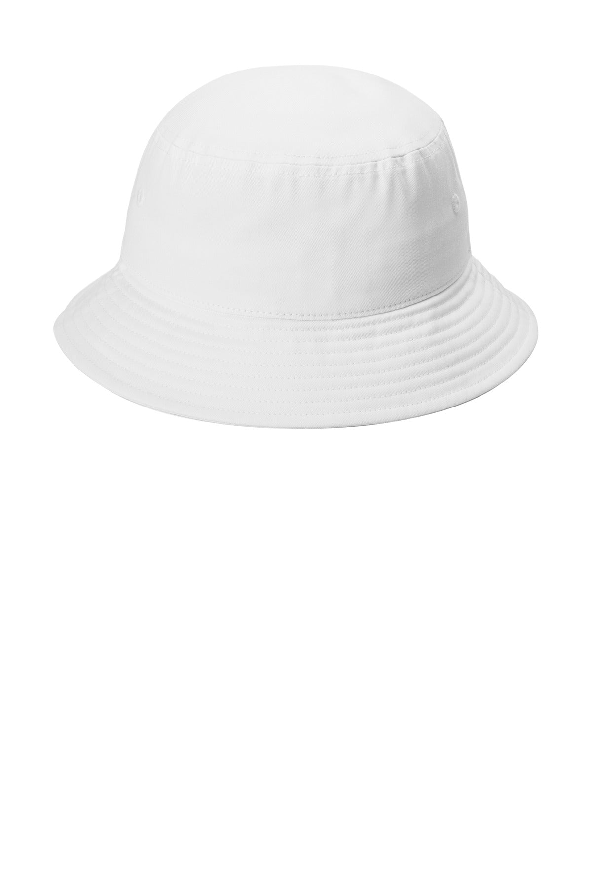 Port Authority Twill Classic Bucket Hat C975 - White - back