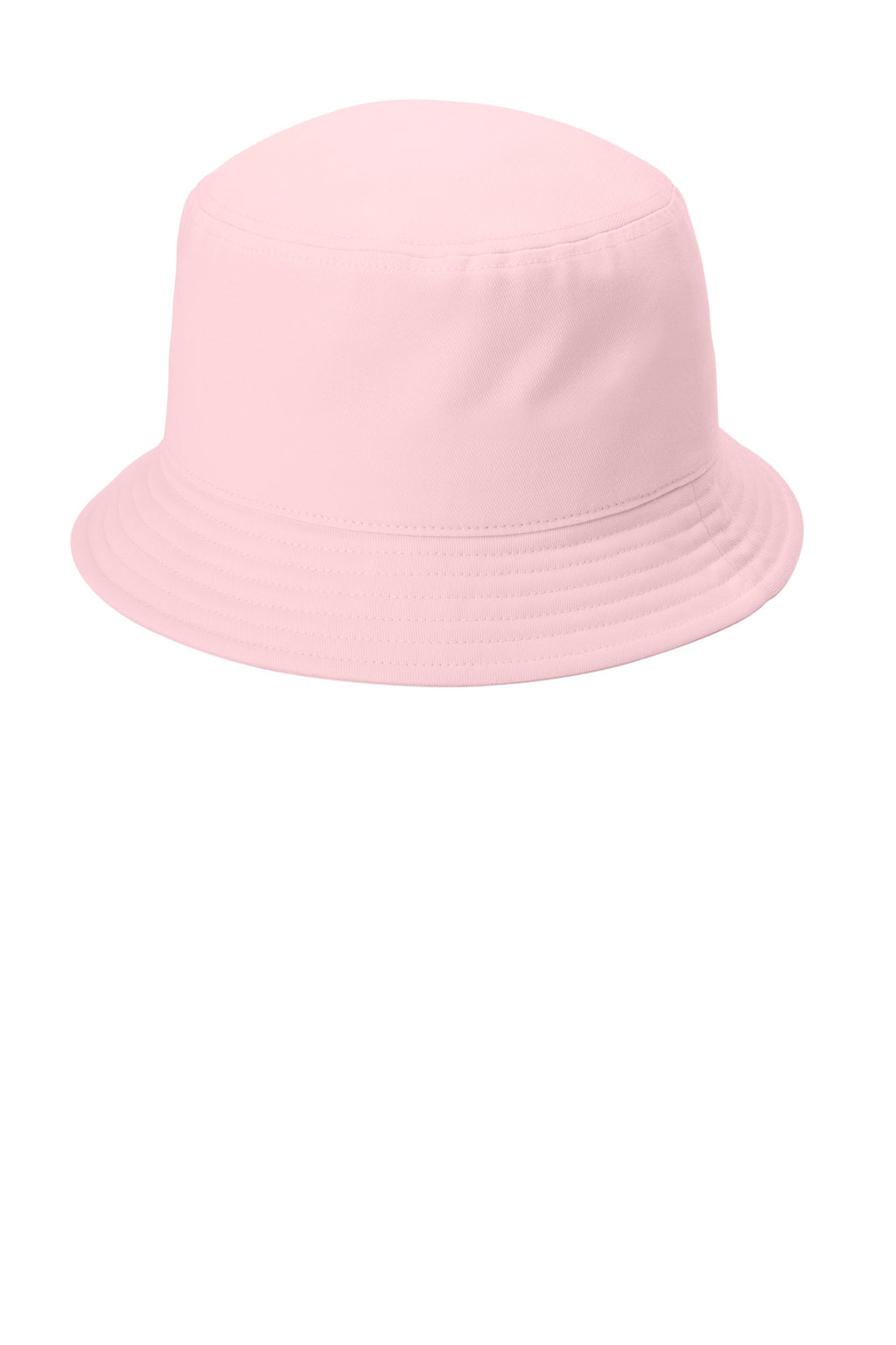 Port Authority Twill Short Brim Bucket Hat C976 - Cloud Pink - front