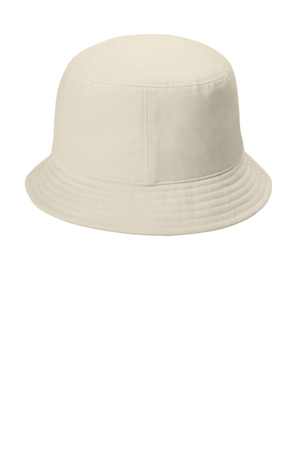 Port Authority Twill Short Brim Bucket Hat C976 - Sahara - back