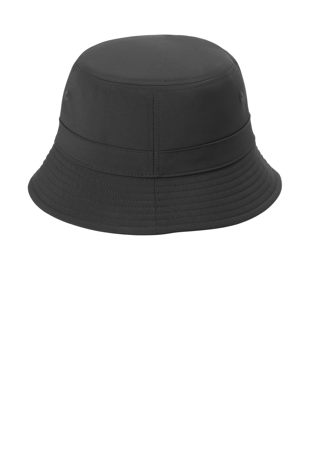 Port Authority Poly Bucket Hat C980 - Black - back