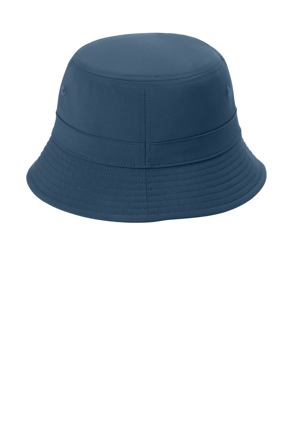 Port Authority Poly Bucket Hat C980 - River Blue Navy - back