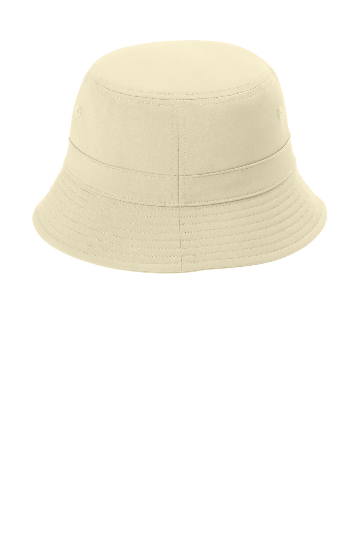 Port Authority Poly Bucket Hat C980 - Sahara - back