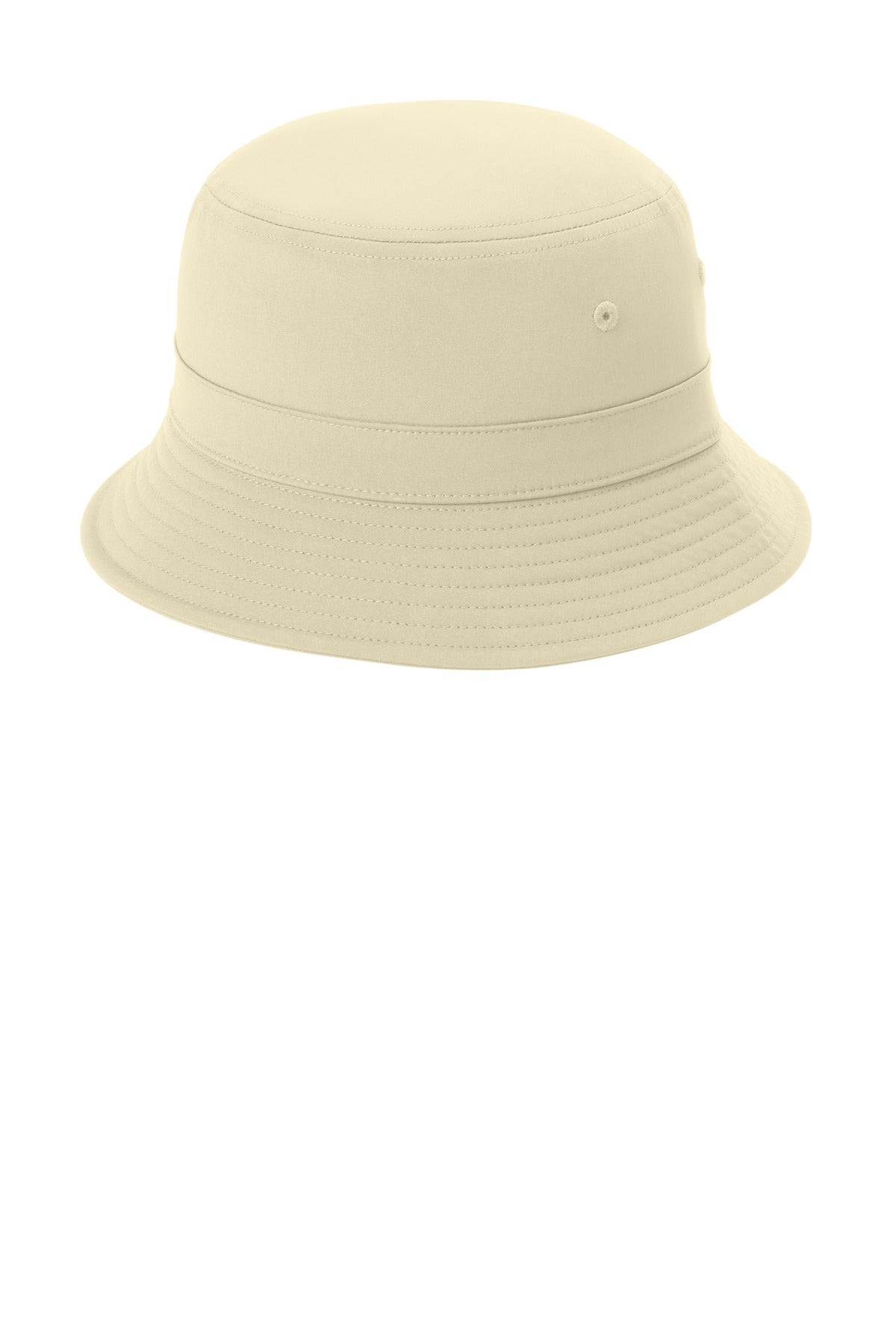 Port Authority Poly Bucket Hat C980 - Sahara - front