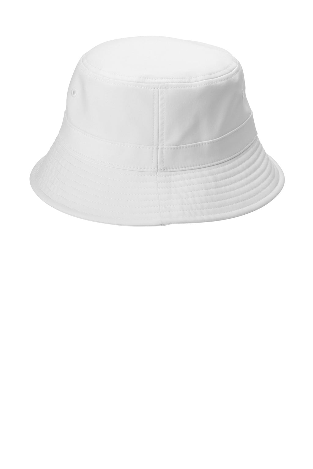 Port Authority Poly Bucket Hat C980 - White - back