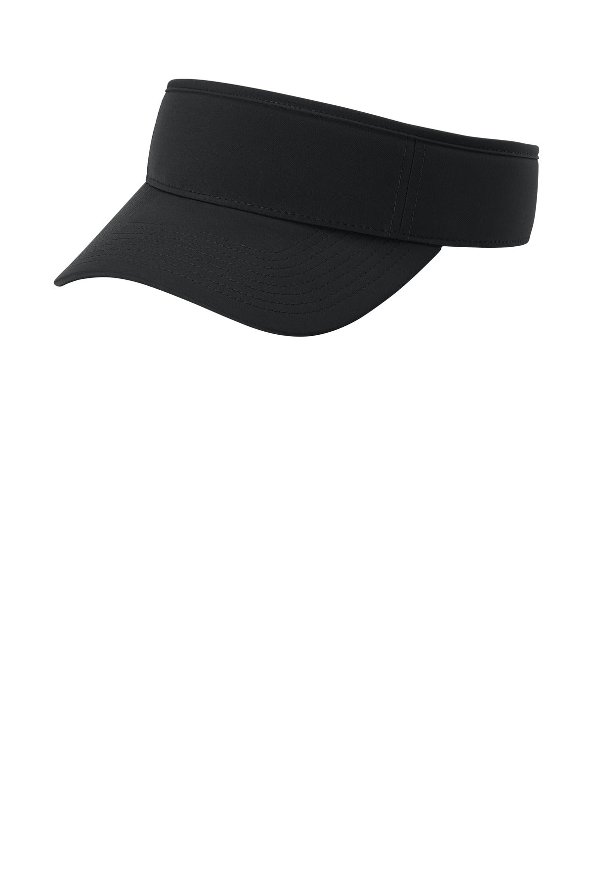 Port Authority Poly Visor C983 - Black - front