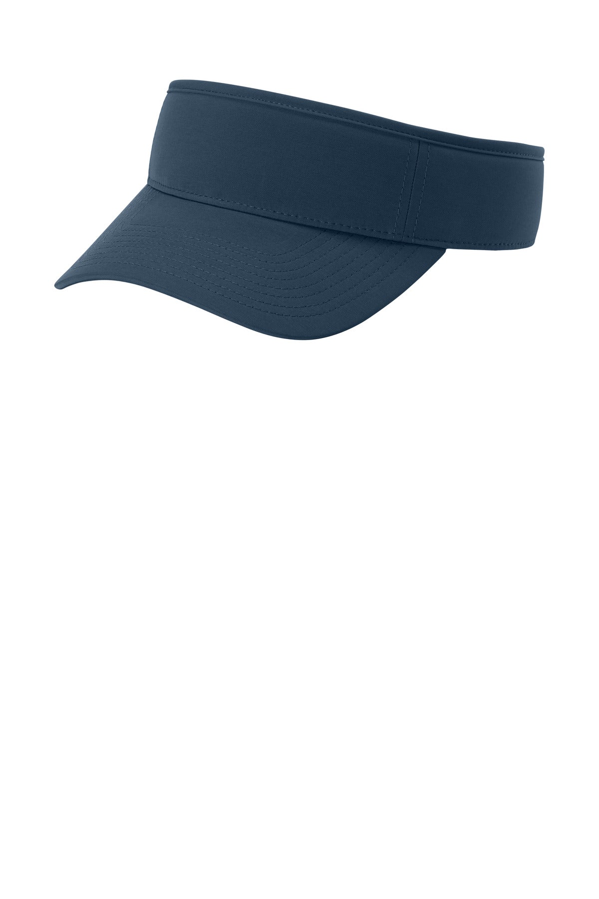 Port Authority Poly Visor C983 - River Blue Navy - front