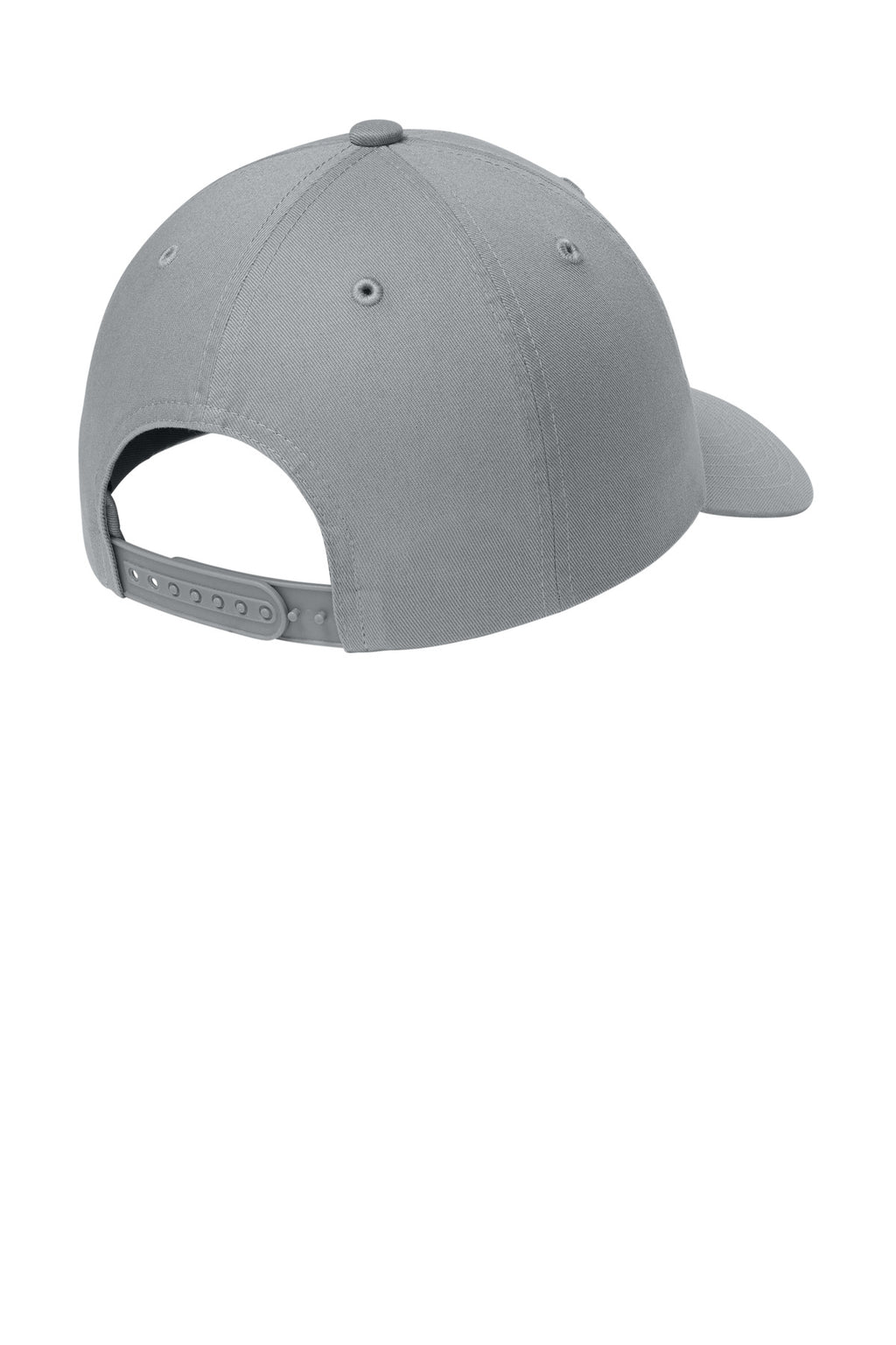 Port Authority Wearever Unstructured Twill Snapback Cap C992 - Gusty Grey - back