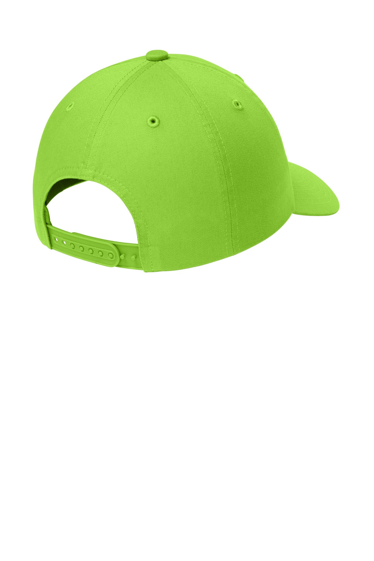 Port Authority Wearever Unstructured Twill Snapback Cap C992 - Lime - back