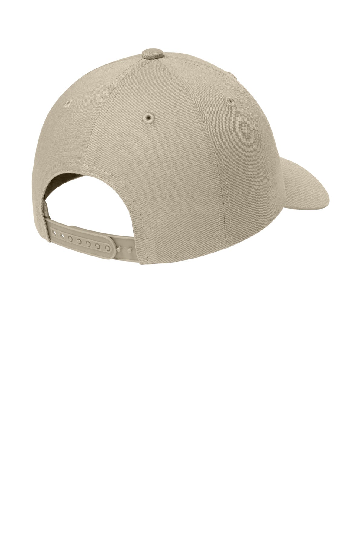 Port Authority Wearever Unstructured Twill Snapback Cap C992 - Sahara - back