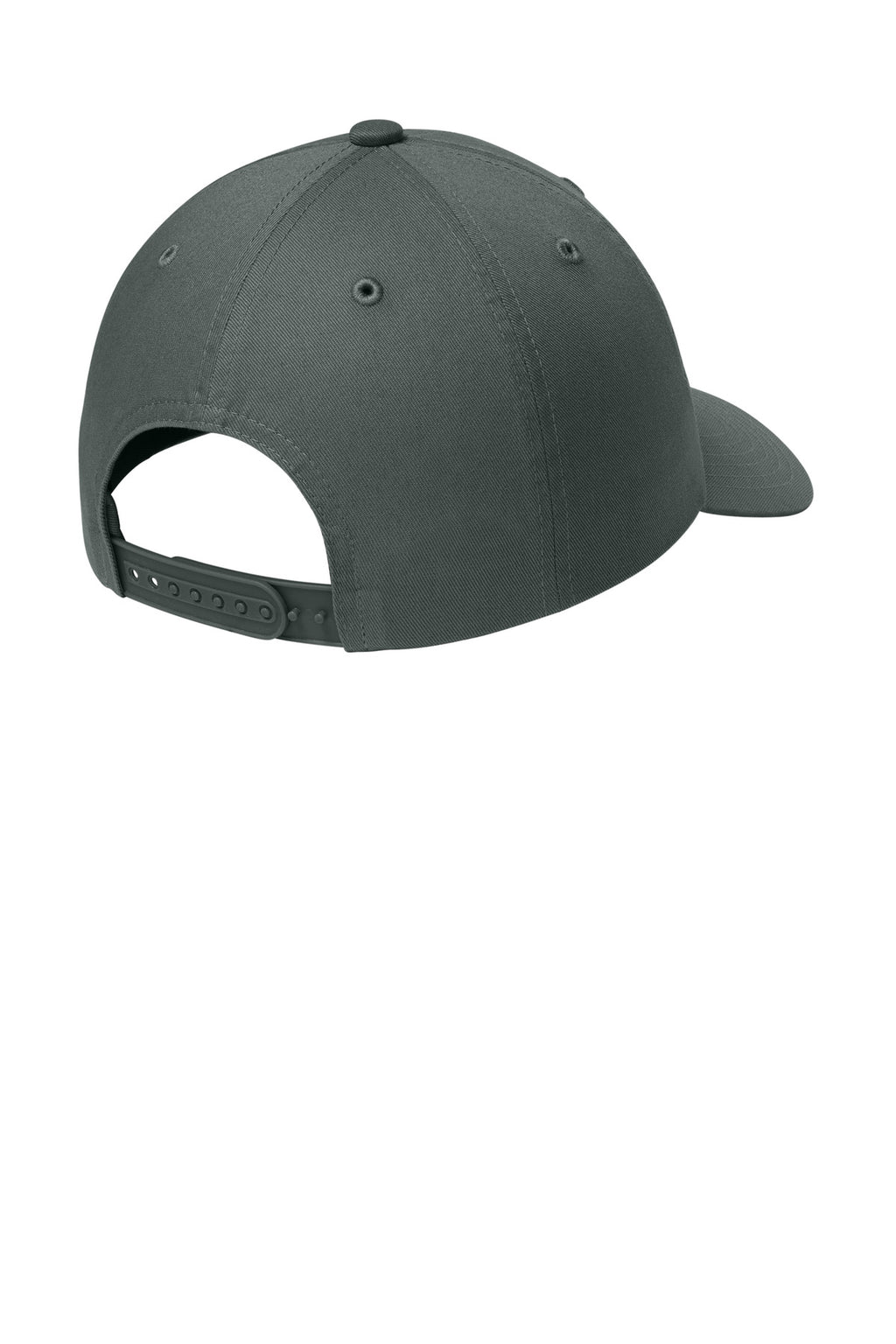 Port Authority Wearever Unstructured Twill Snapback Cap C992 - Storm Grey - back