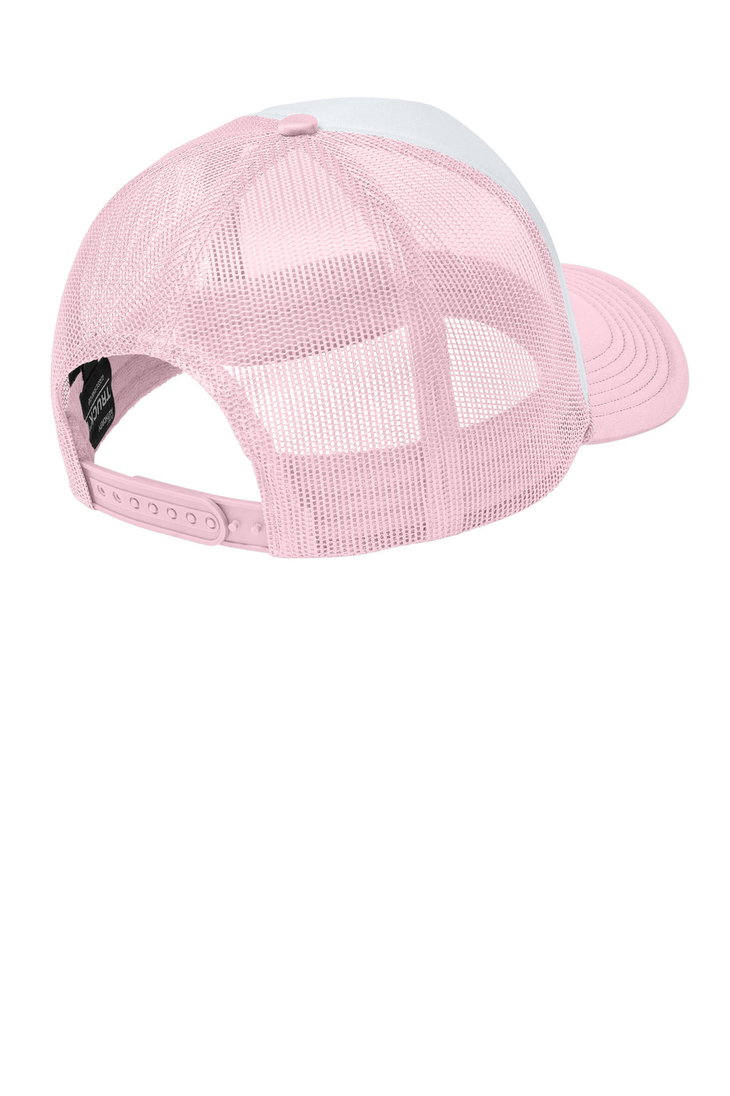 Port Authority Foam Truck'N Cap C993 - White/ Cloud Pink/ Cloud Pink - back