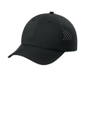 Port Authority All-Day Performance UPF Perforated Cap C995 - Deep Black - front