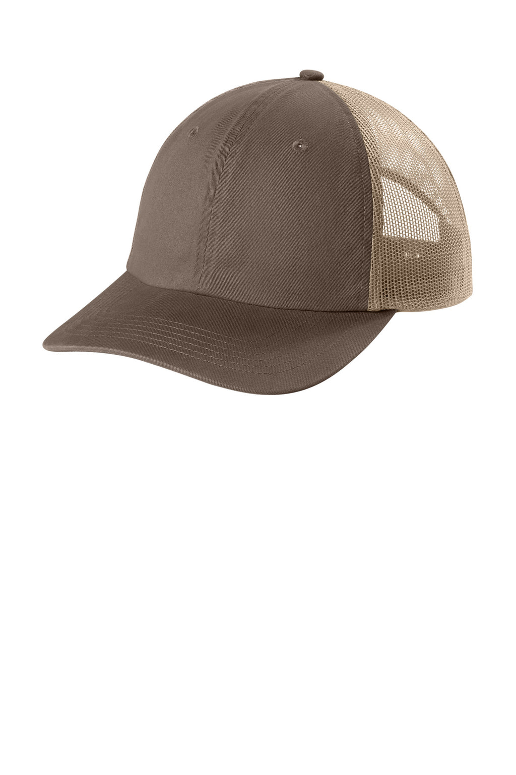 Comfort Colors Sunwashed Trucker Cap CCST0 - Espresso - front