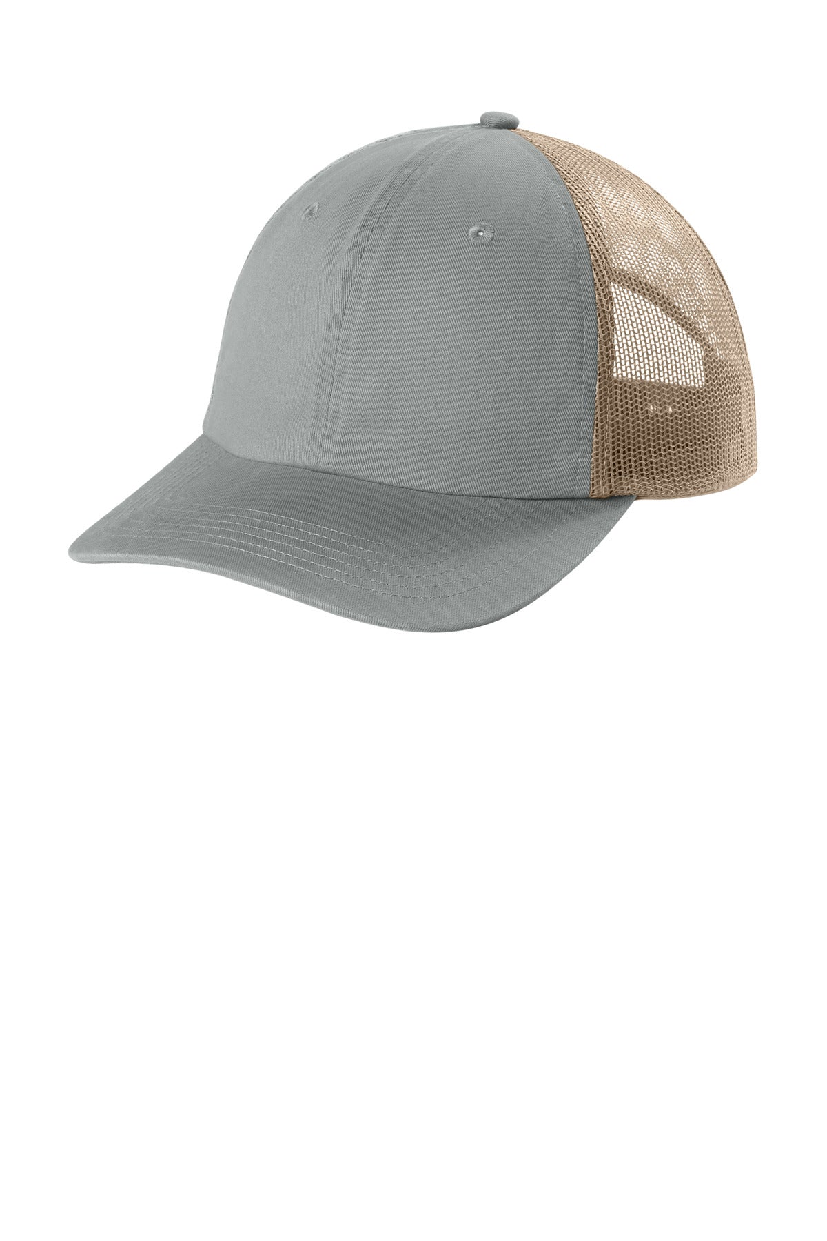 Comfort Colors Sunwashed Trucker Cap CCST0 - Granite - front