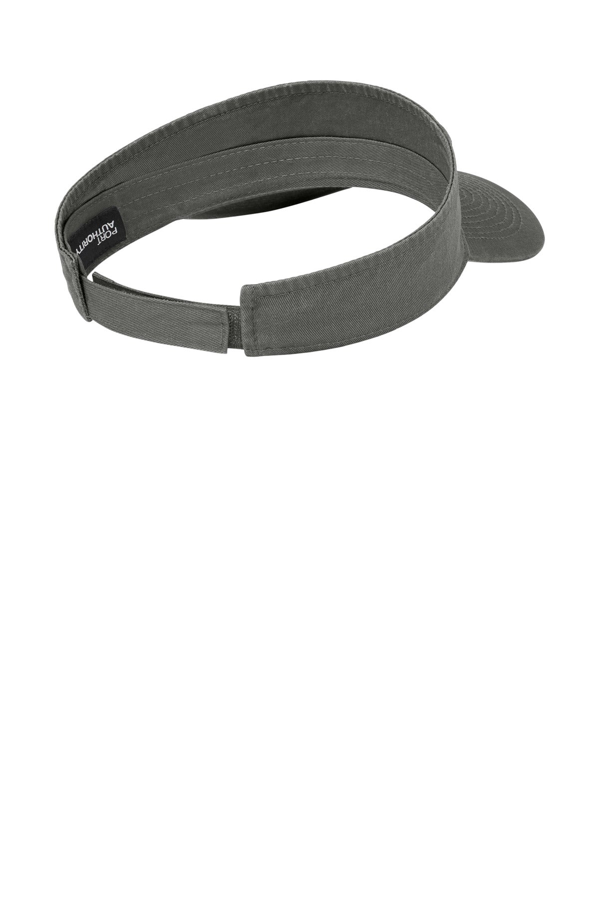 Port Authority Fashion Visor. CP45 - Charcoal - back