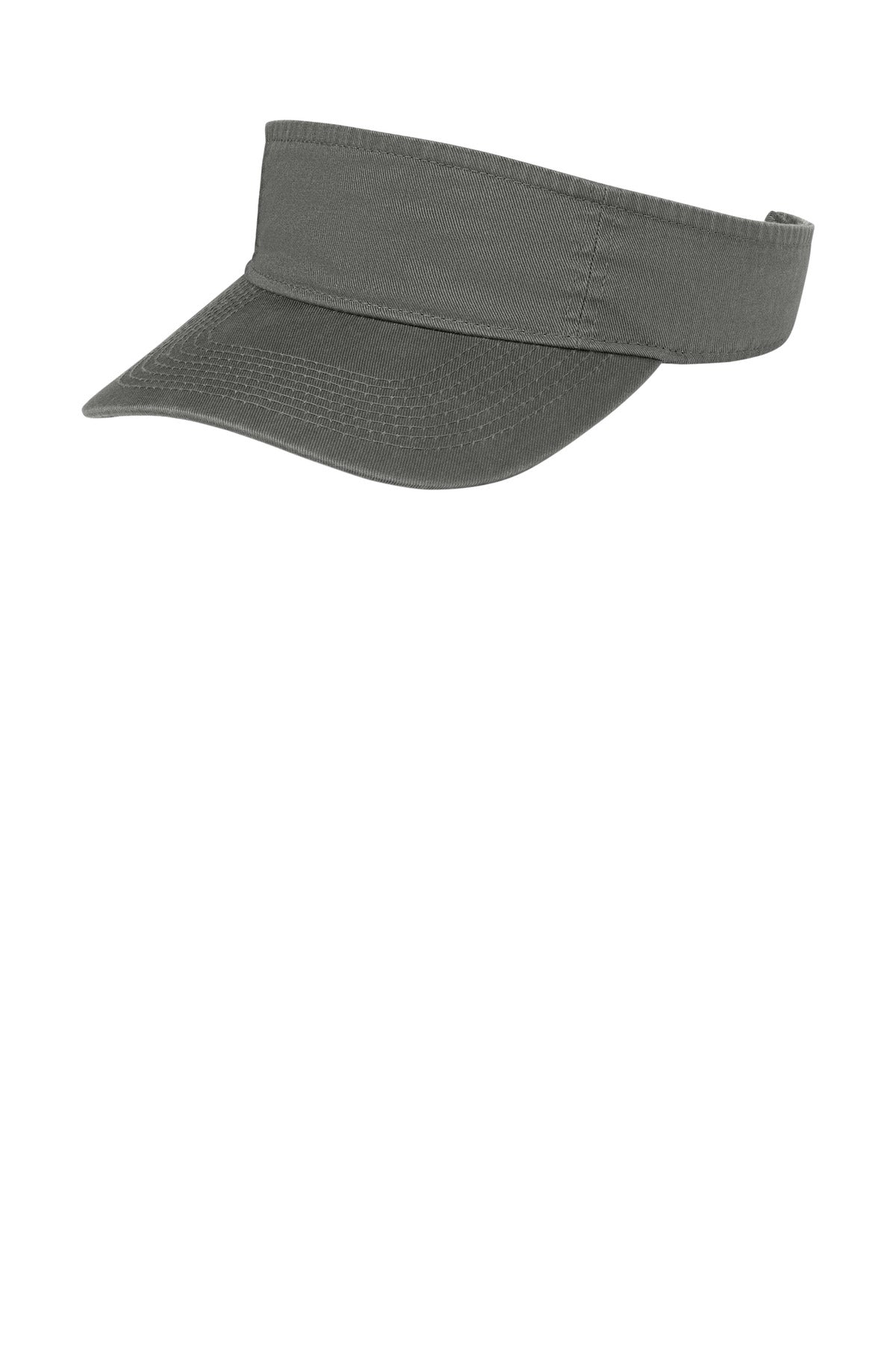 Port Authority Fashion Visor. CP45 - Charcoal - front