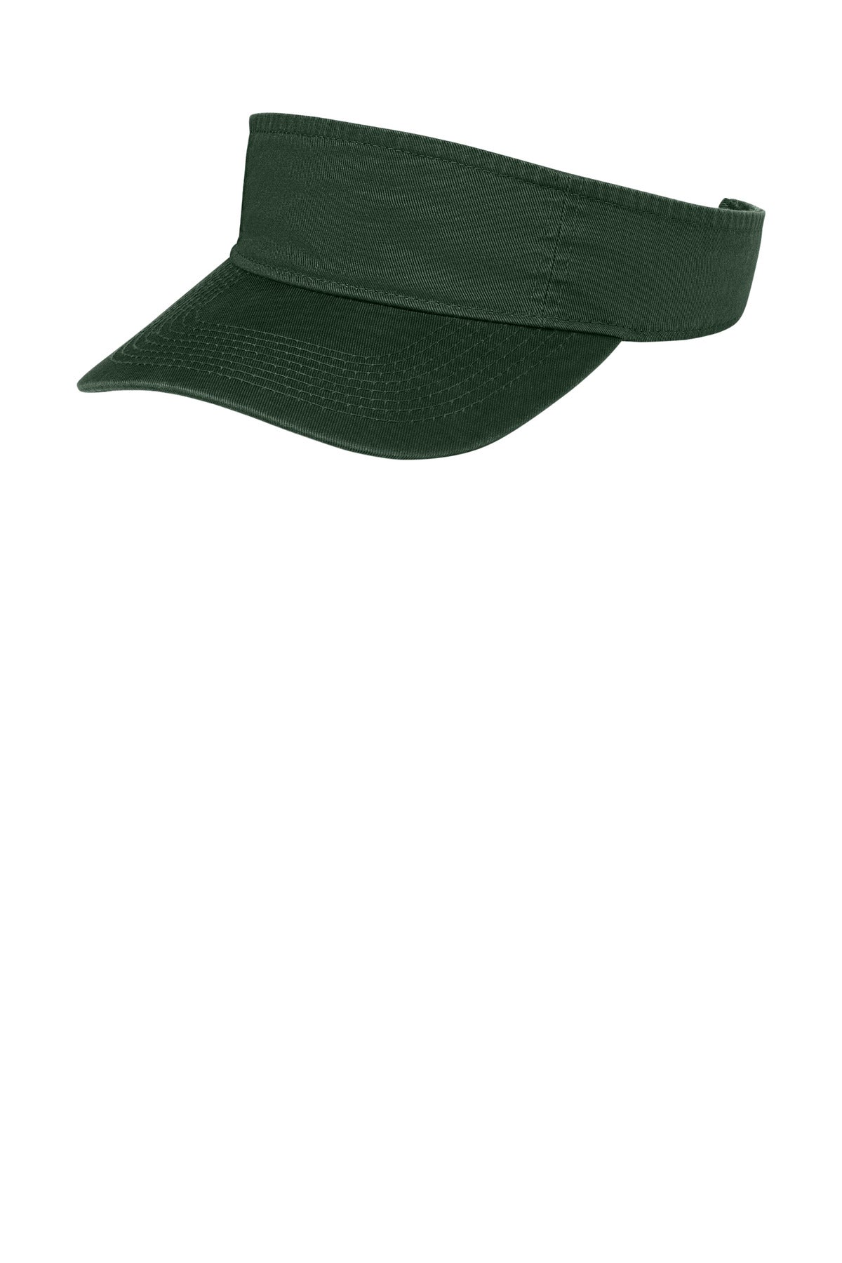 Port Authority Fashion Visor. CP45 - Hunter - front