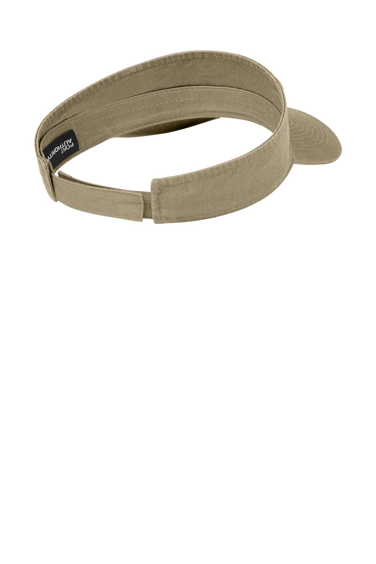 Port Authority Fashion Visor. CP45 - Khaki - back