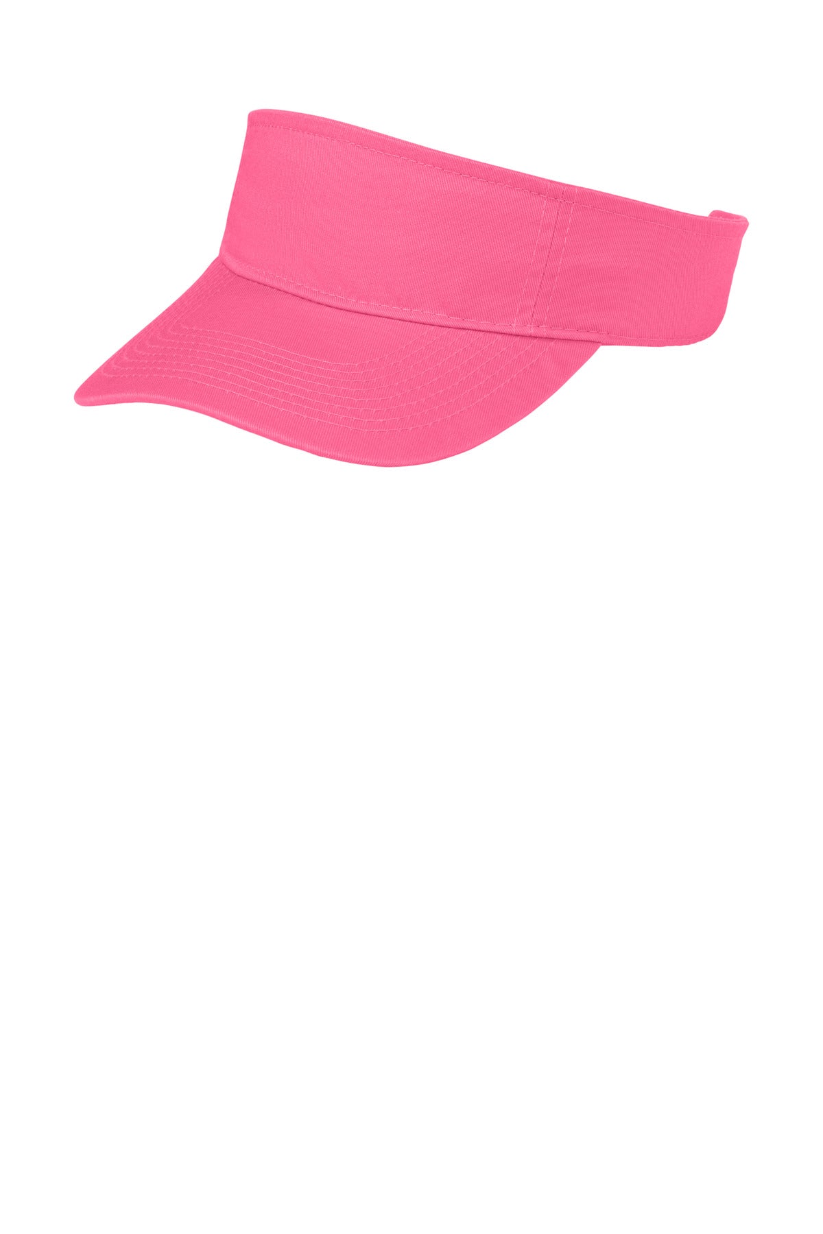 Port Authority Fashion Visor. CP45 - Neon Pink - front