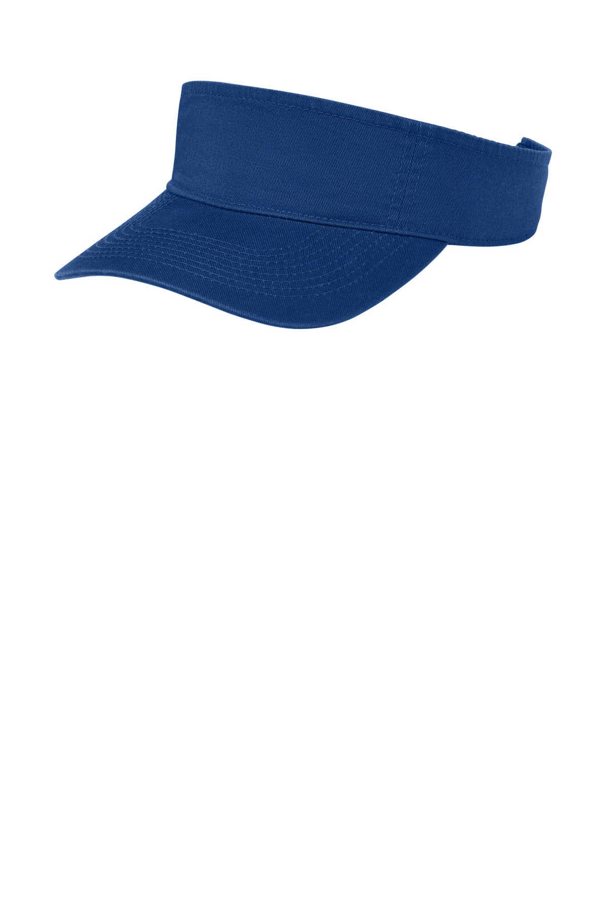 Port Authority Fashion Visor. CP45 - Royal - front