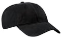 Port Authority Brushed Twill Low Profile Cap. CP77 - Black - front