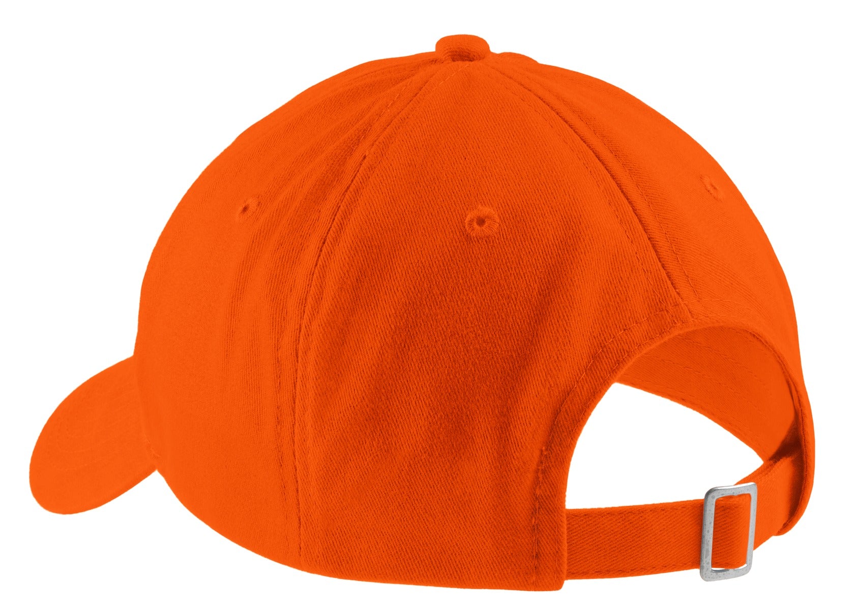 Port Authority Brushed Twill Low Profile Cap. CP77 - Orange - back